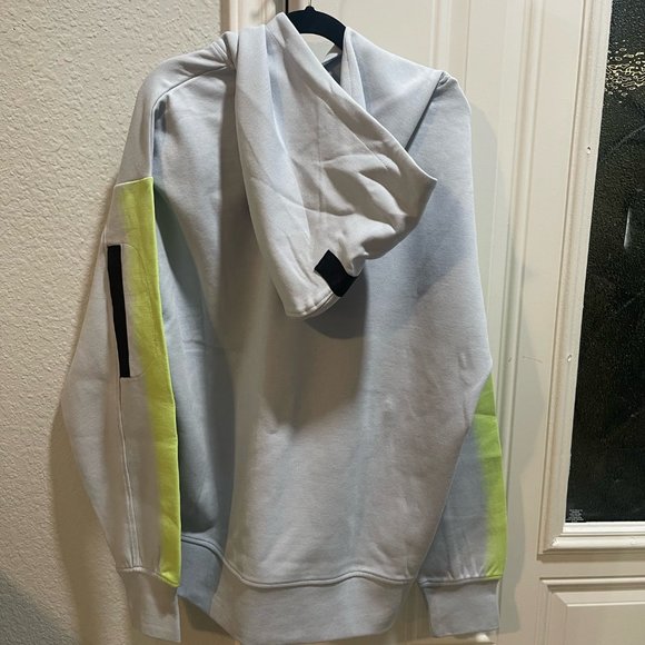 Zara Sports Neon Spray Painted Hooded Sweatshirt BNWT Size 11-12 (152 cm) - Picture 4 of 6